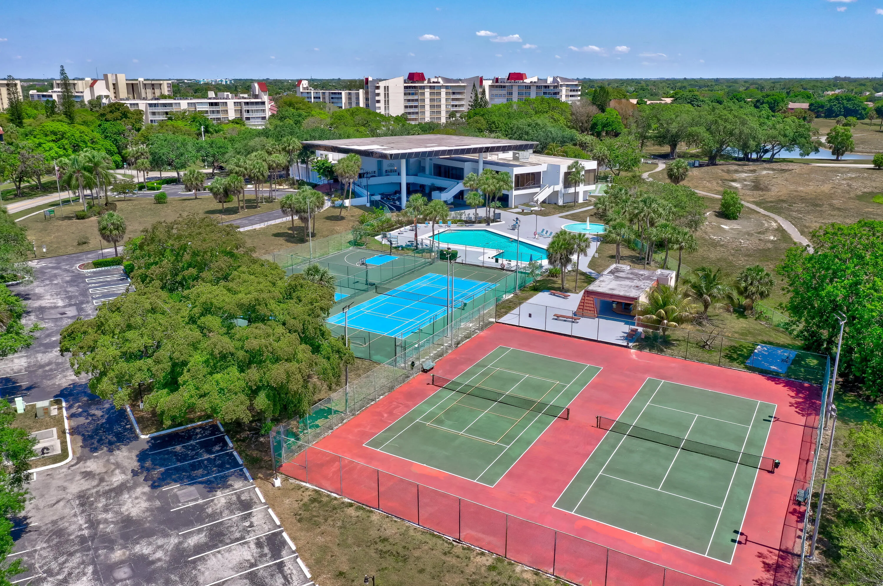 Environ Cultural Center Tennis, Pickleball and Basketball Courts
