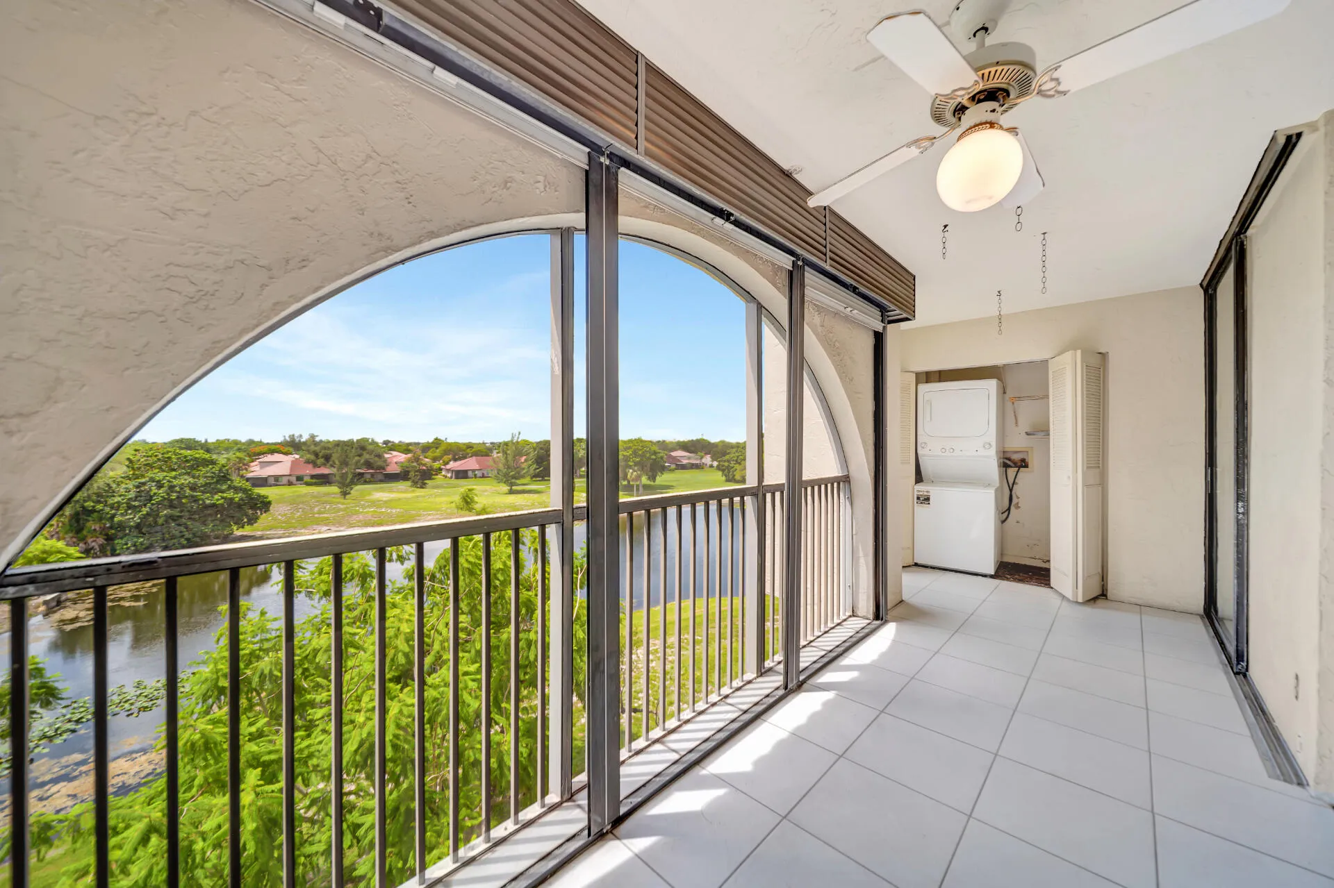 Gorgeous View From Screened Balcony