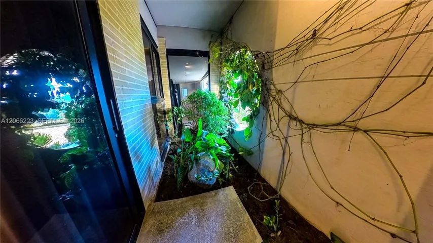 Interior patio