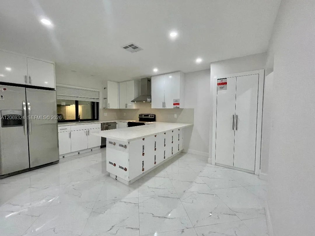 Open Concept Kitchen/w SS Appliances