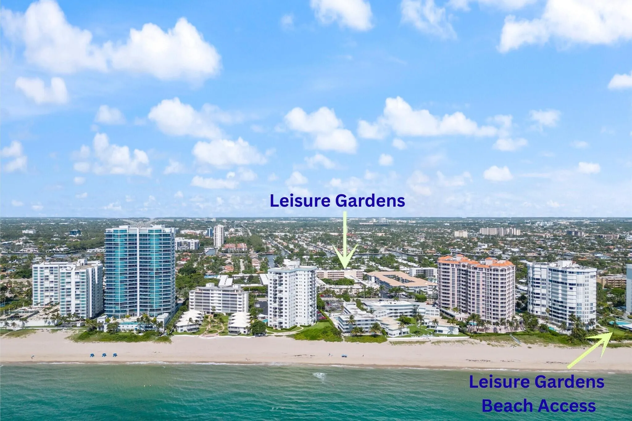 Leisure Gardens Beach Access