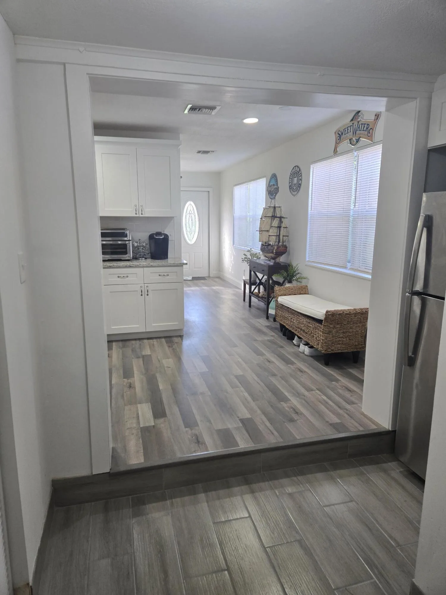 View to kitchen