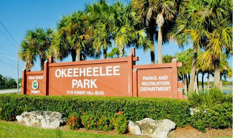 nearby park with expansive acitivities (fitness, jog/bike paths/skiing, sports, holiday activities)
