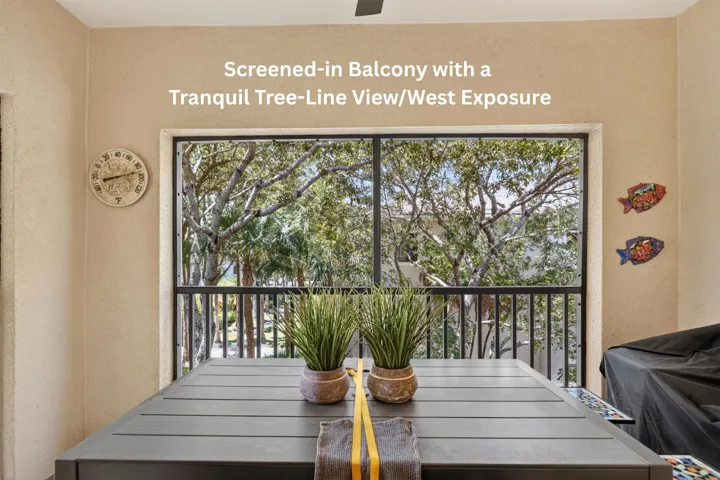 Screened Balcony
