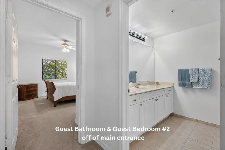 Guest Bathroom/Bedroom #2
