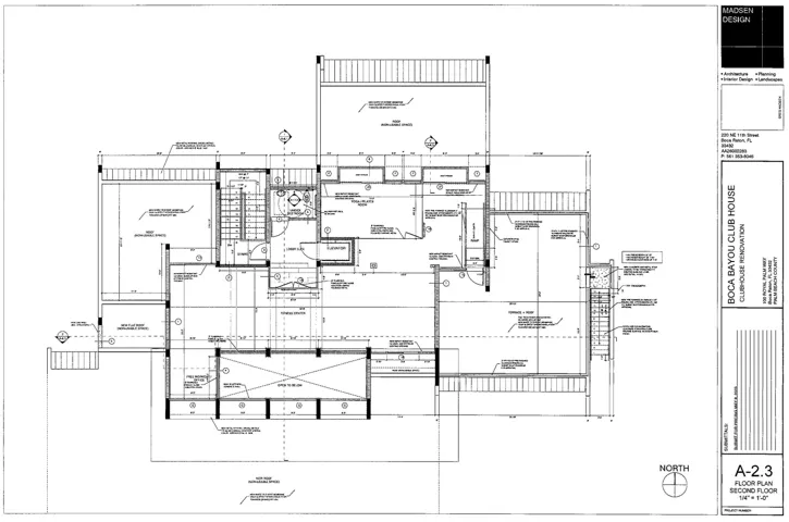 2nd floor: Fitness Center, Yoga/Pilates Room, Terrace/Roof