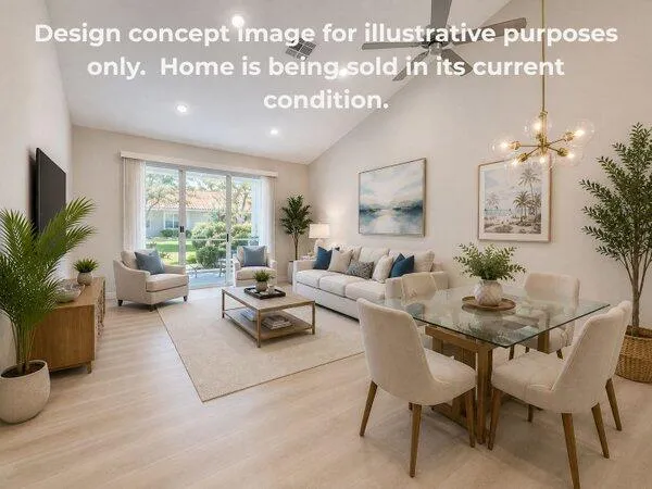 Living Room Design Concept Image