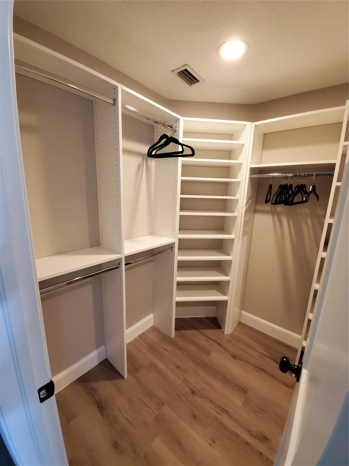 Master closet