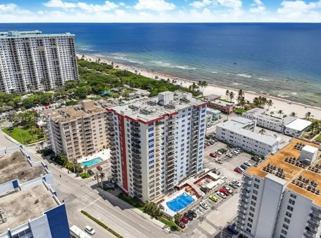 Aerial View with Beach