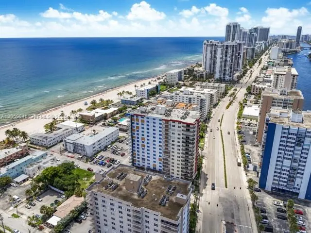 Aerial View with Beach and Intercoastal