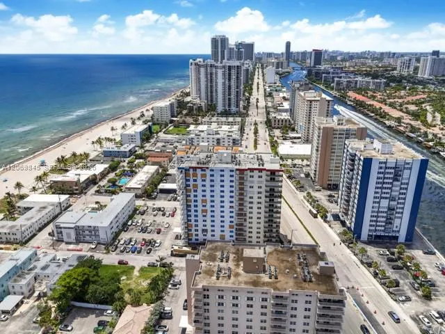 Aerial View with Beach and Intercoastal