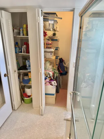 Storage In Primary Bathroom
