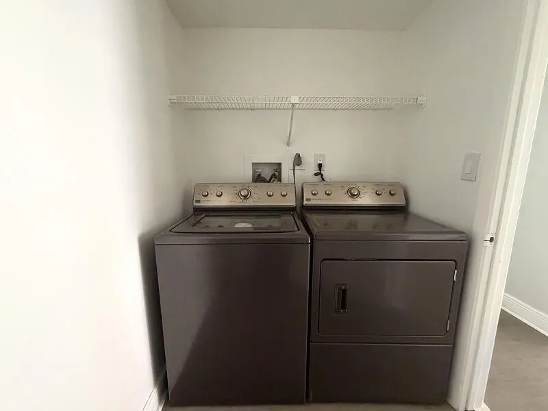 Laundry area