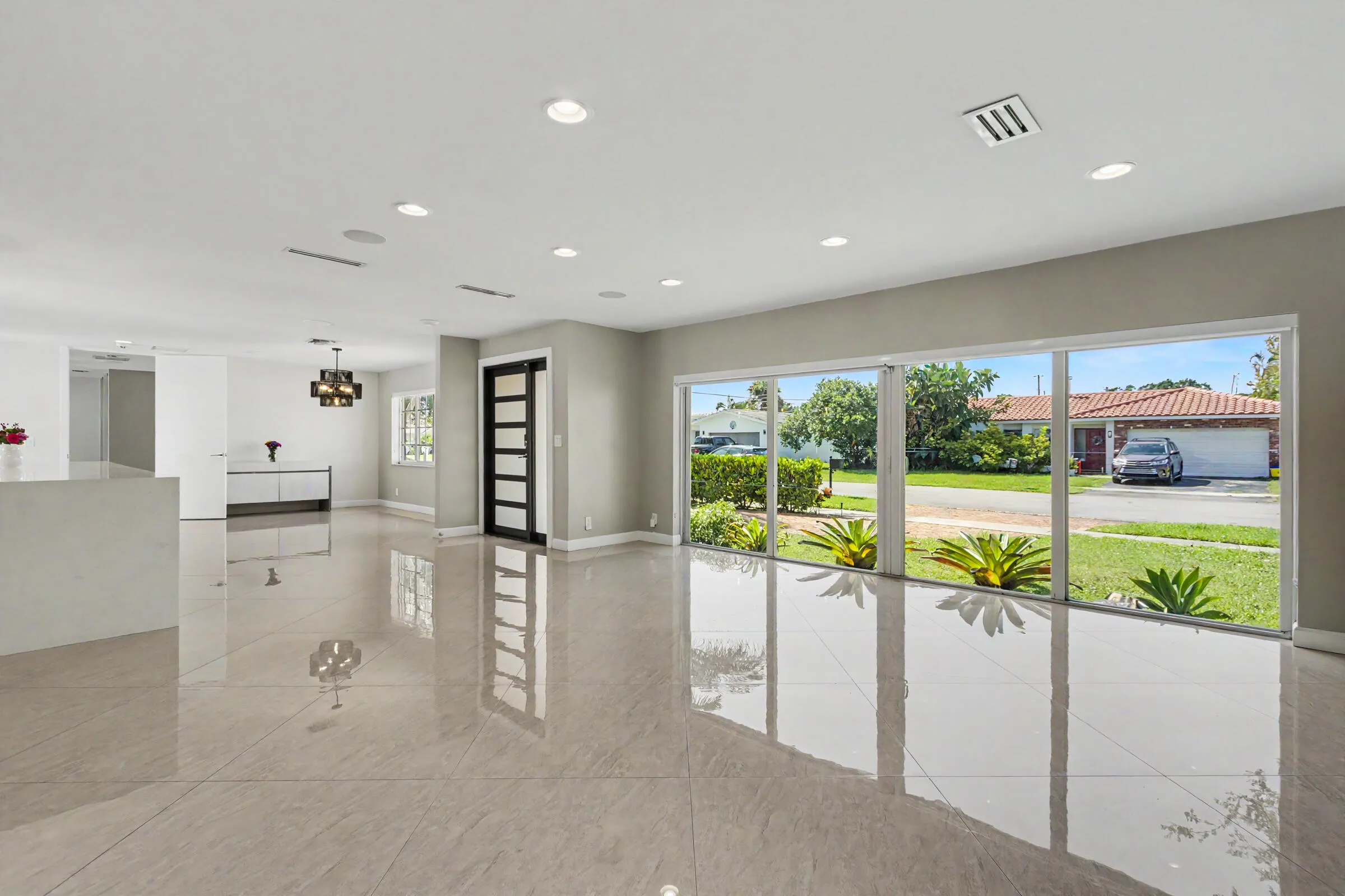 front windows