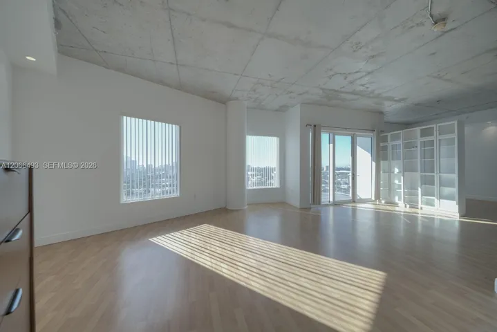 Living and Open Loft Bedroom.