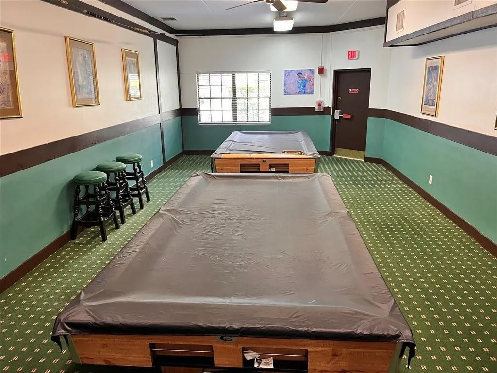 Billiards room