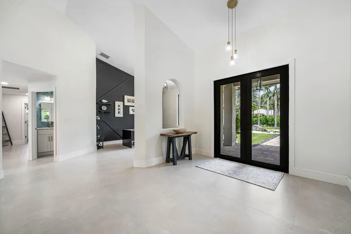 Front door inside view