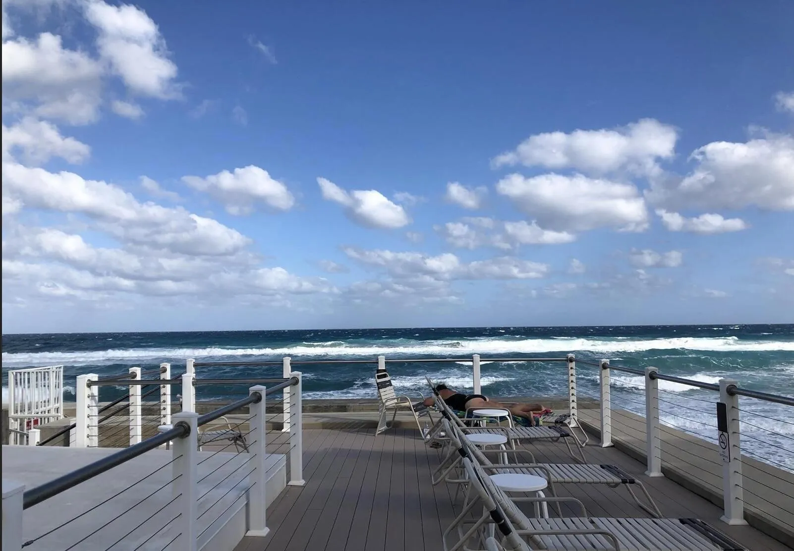 Oceanfront pavilion