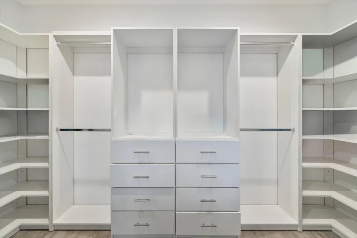 Primary closet