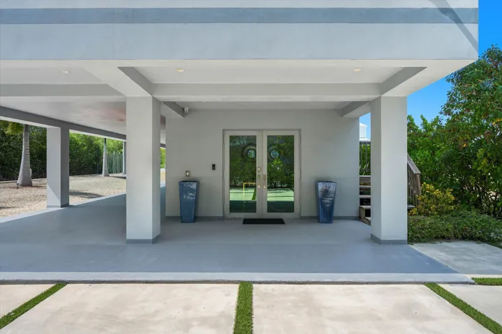 Front entrance