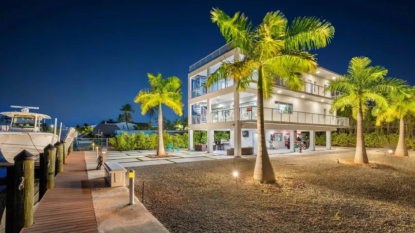 Beautiful landscape and exterior lighting