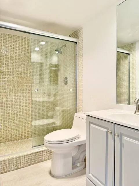 NEW TOILETTES, VANITIES AND GLASS ENCLOSURES