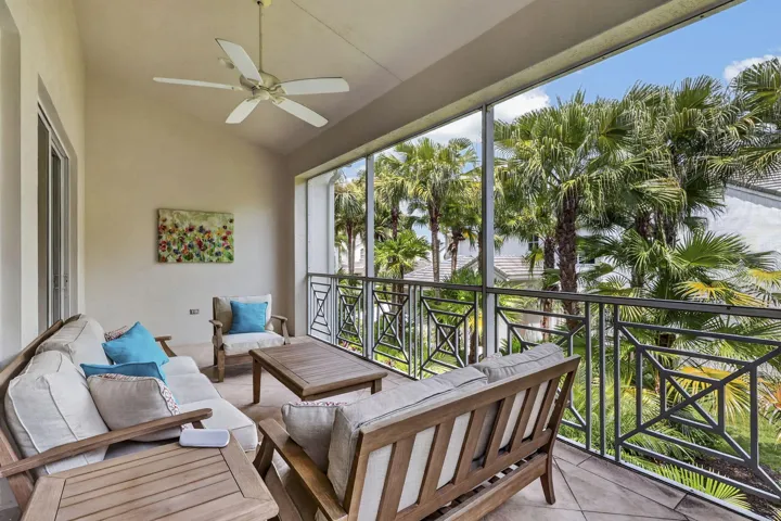 Enclosed patio