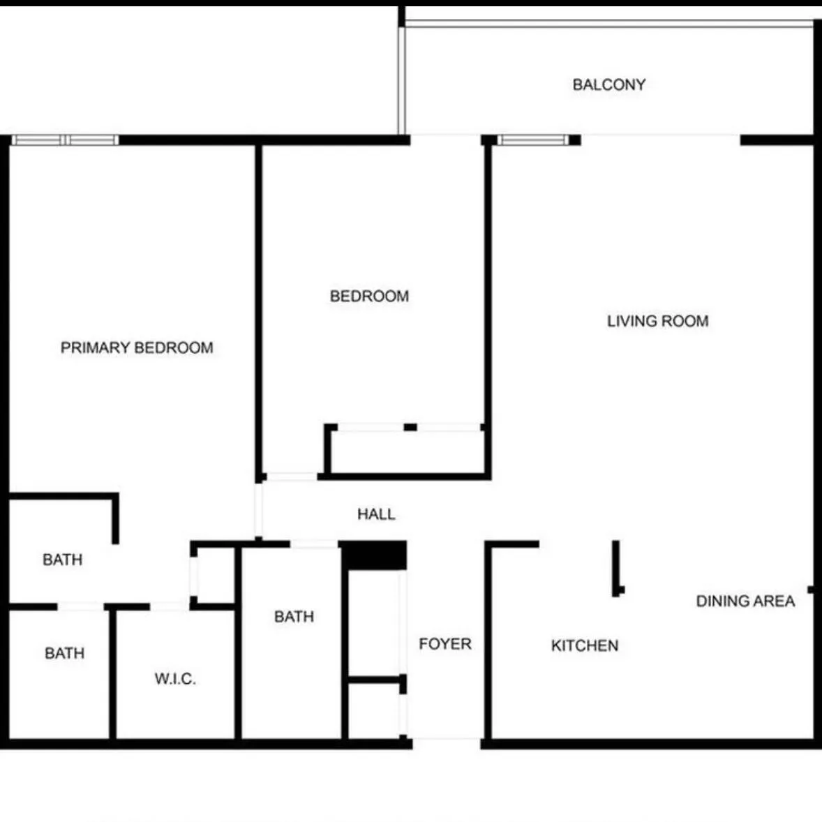 Condominium floor plan