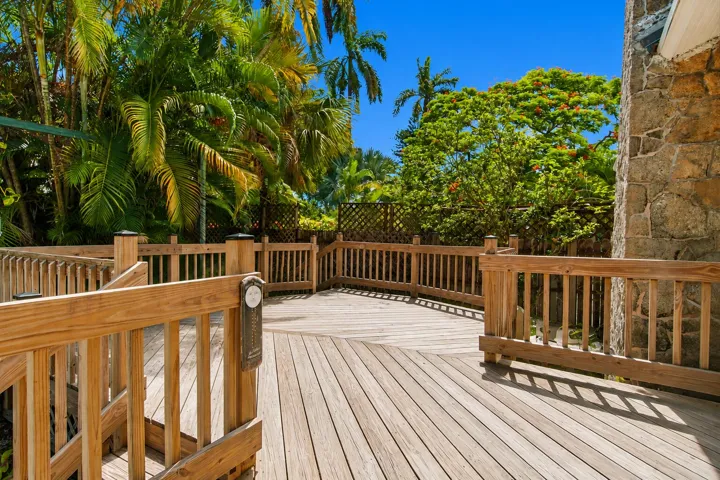 VIEW OF TIKI BAR