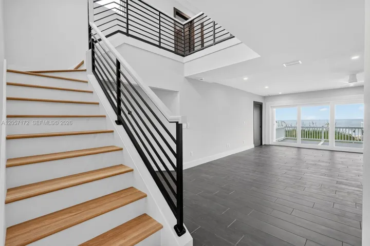 Main level & stairs to upper level