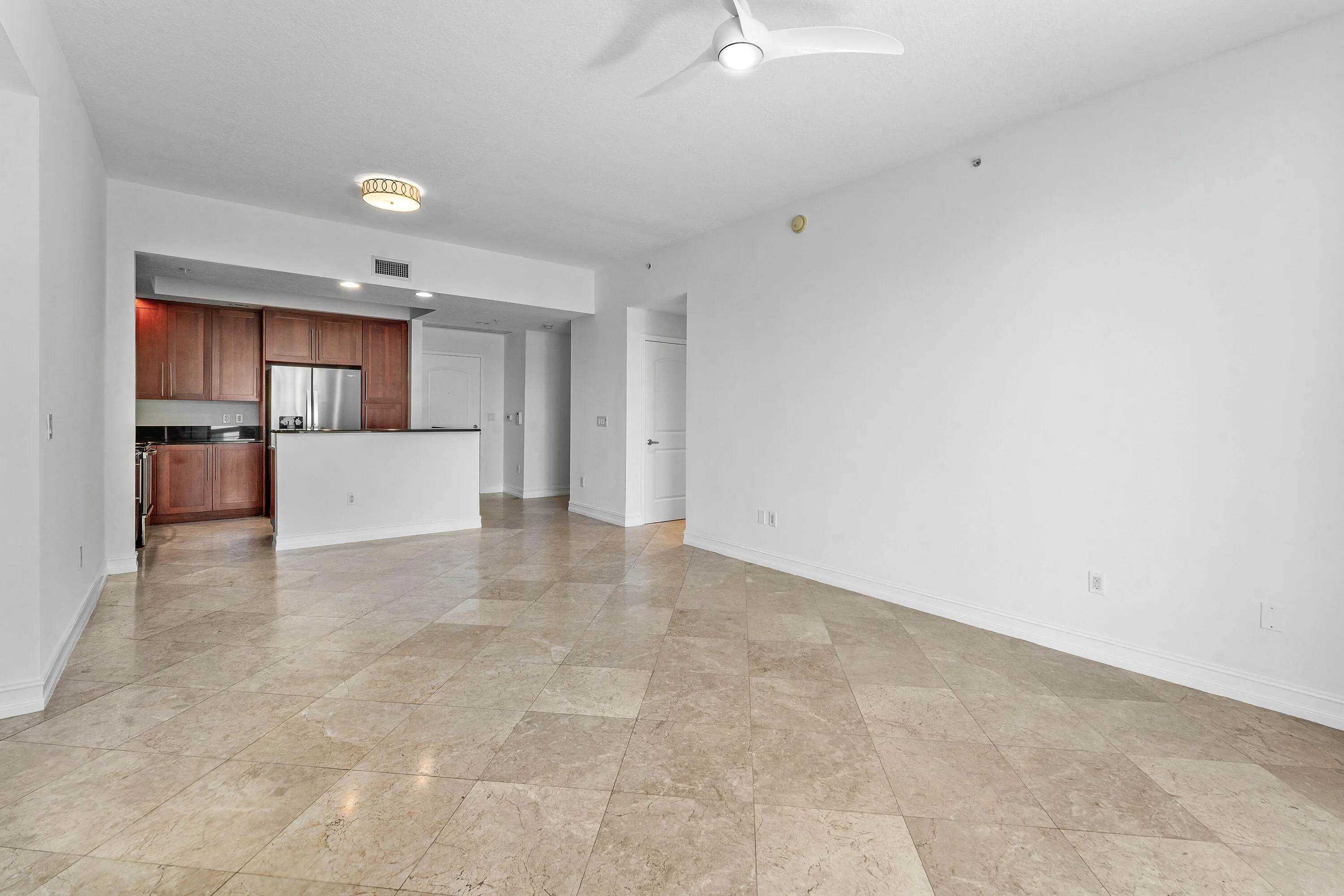 Expansive Living and Dining Room