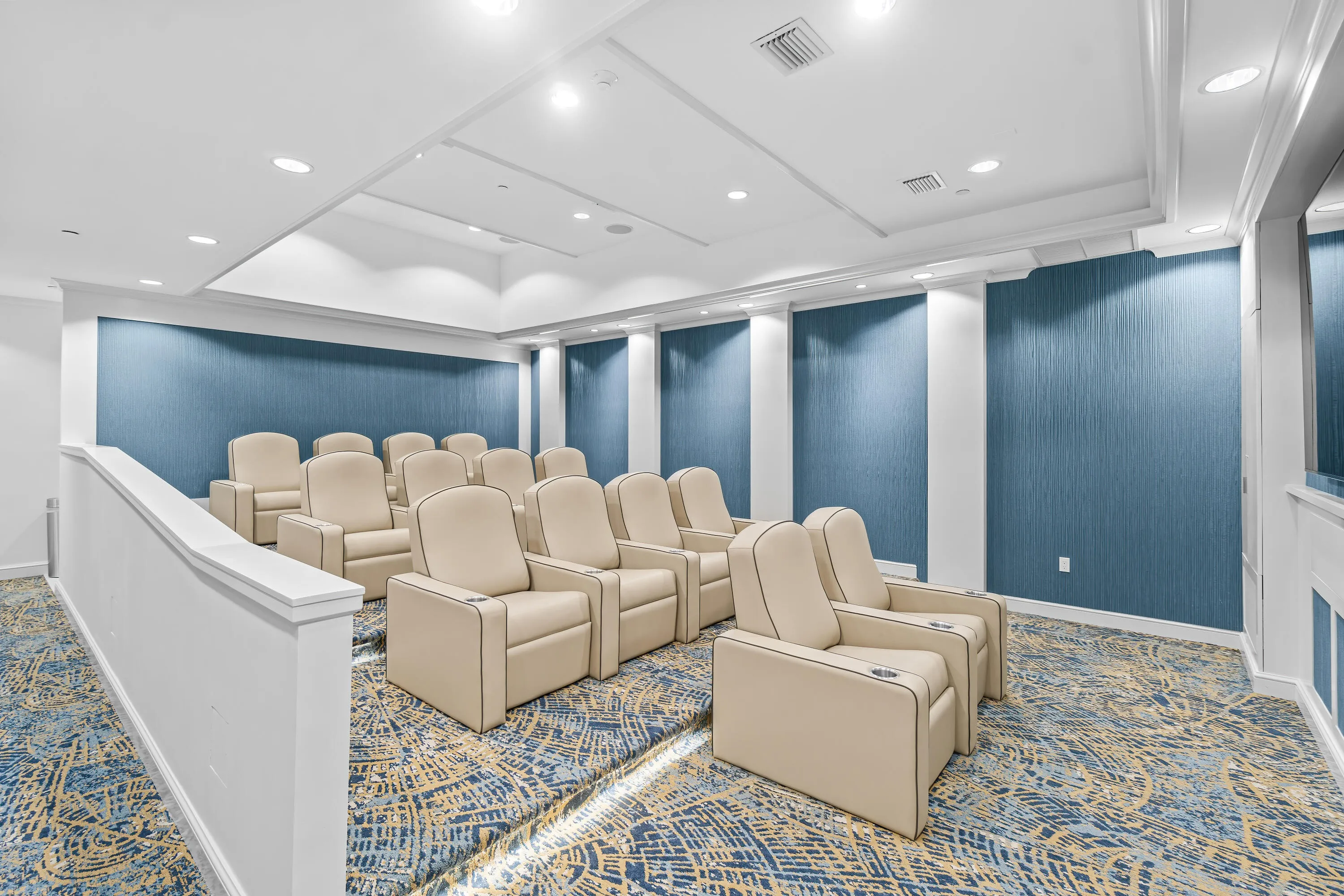 Renovated Indoor Movie Theater