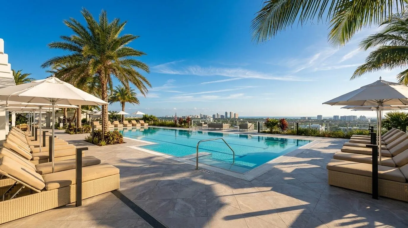 Rooftop Lap Pool