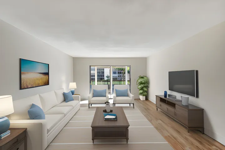 Family Room Staged
