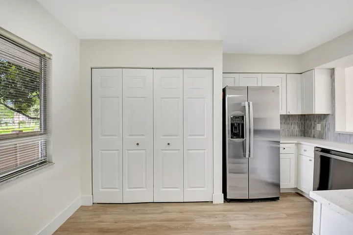 Kitchen Pantry and Laundry closet