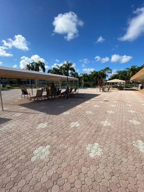 pool deck