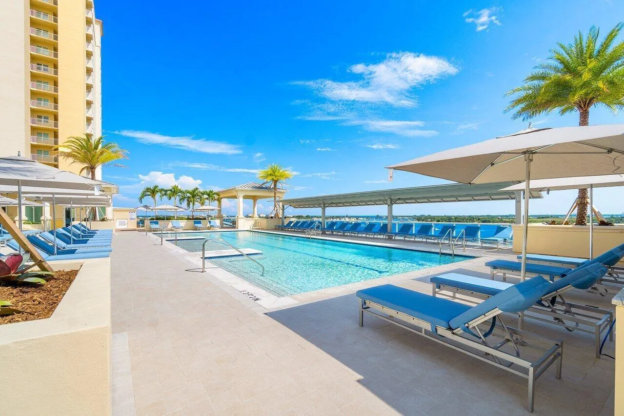 rooftop pool