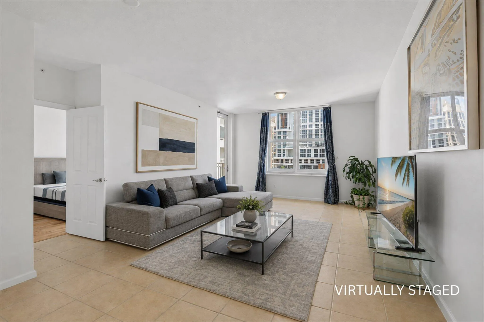 Living room (Virtually Staged)