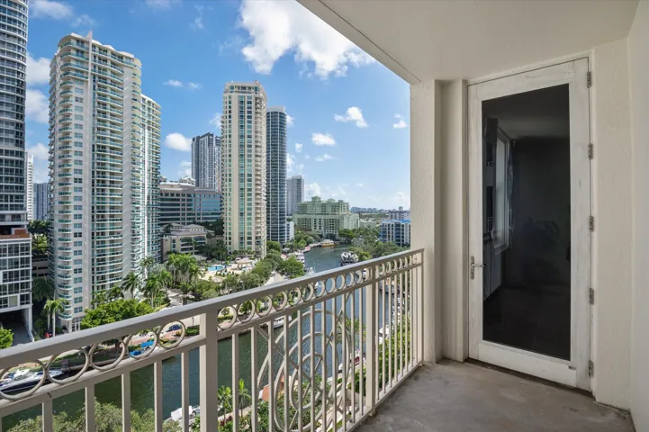 Balcony View overlooking the New River