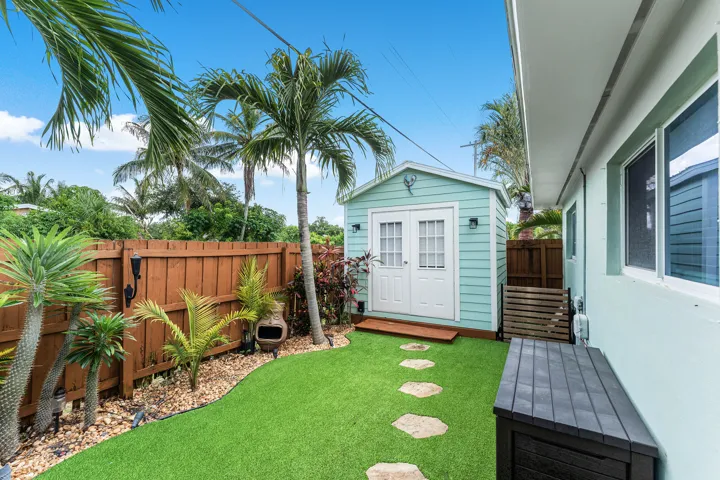 Air conditioned shed
