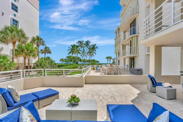 Live Where Others Vacation, Expansive private terrace offering the perfect setting to relax, entertain, and enjoy the Jupiter lifestyle
