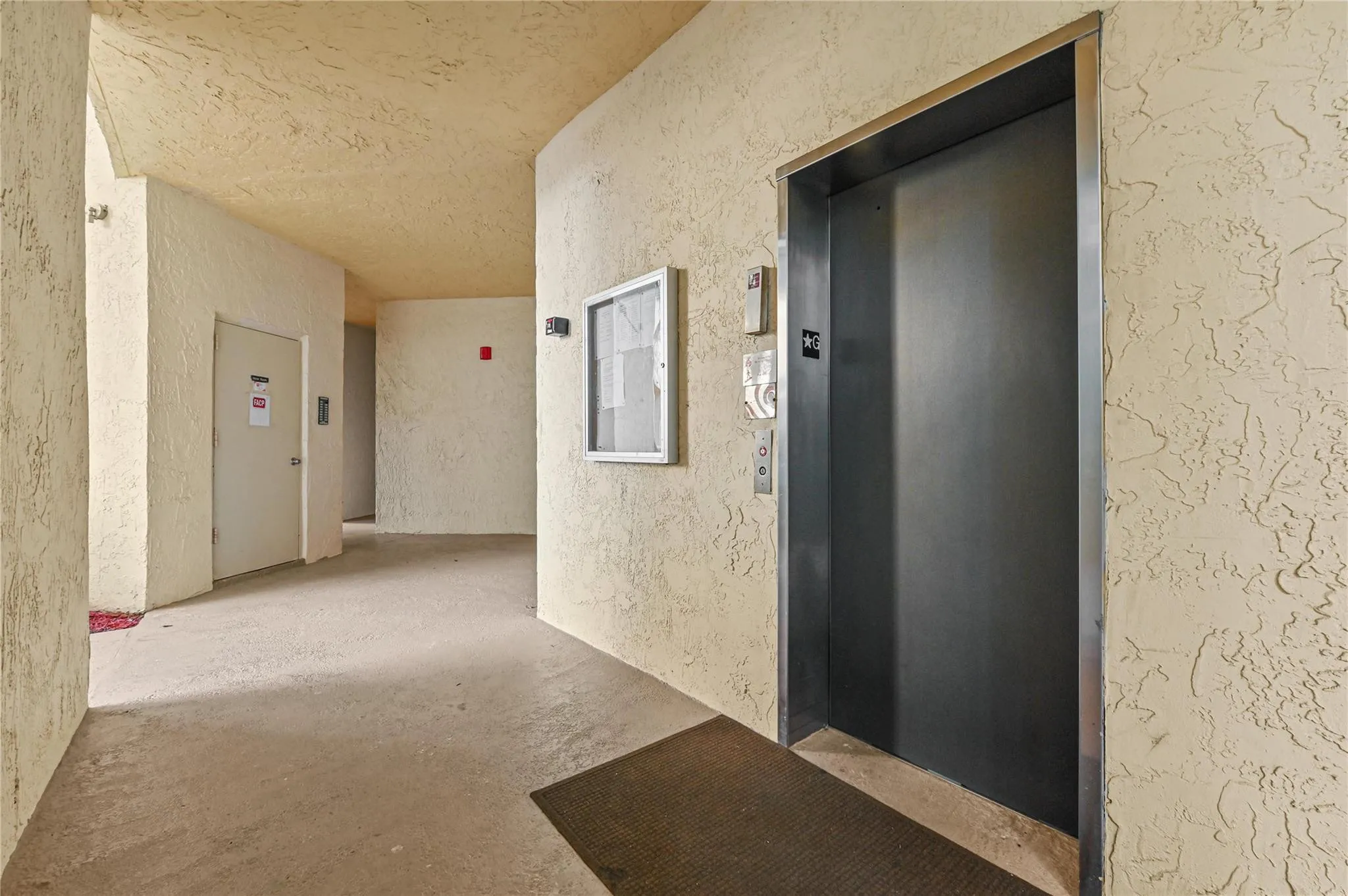 Elevator and extra storage room