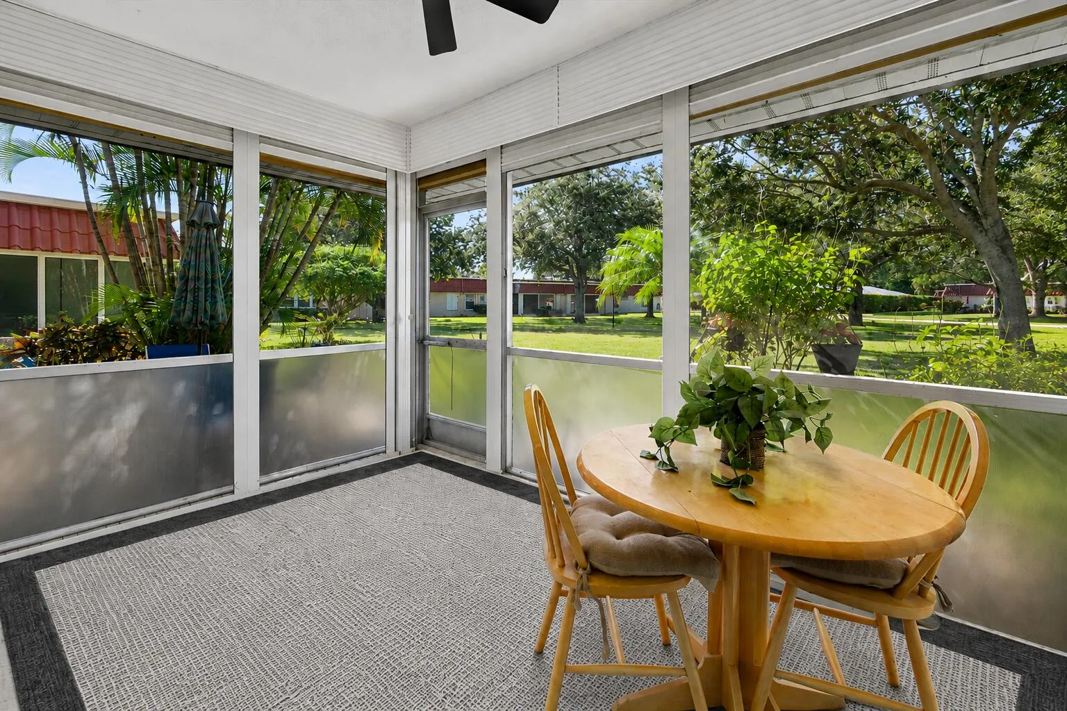 Screen Covered Patio