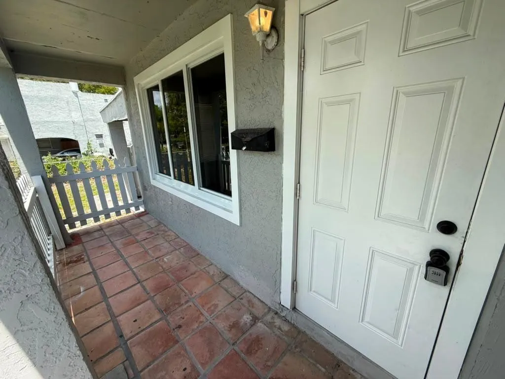 front entrance