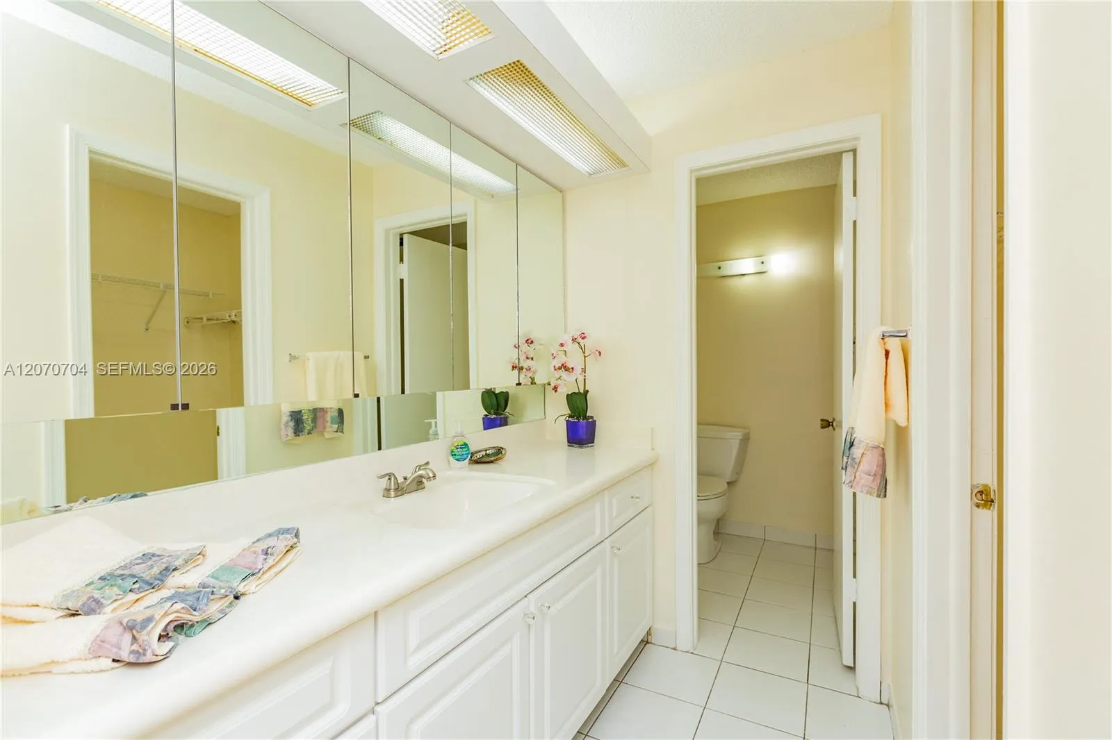 PRIMARY BATHROOM WITH SHOWER