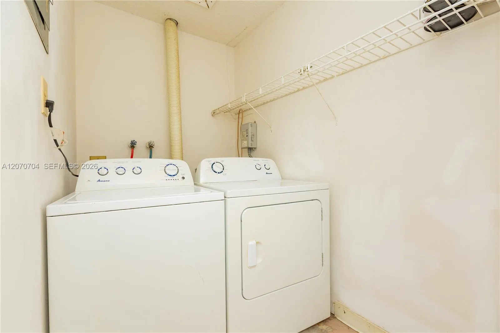 UTILITY/LAUNDRY ROOM WITH FULL SIZE WASHER & DRYER
