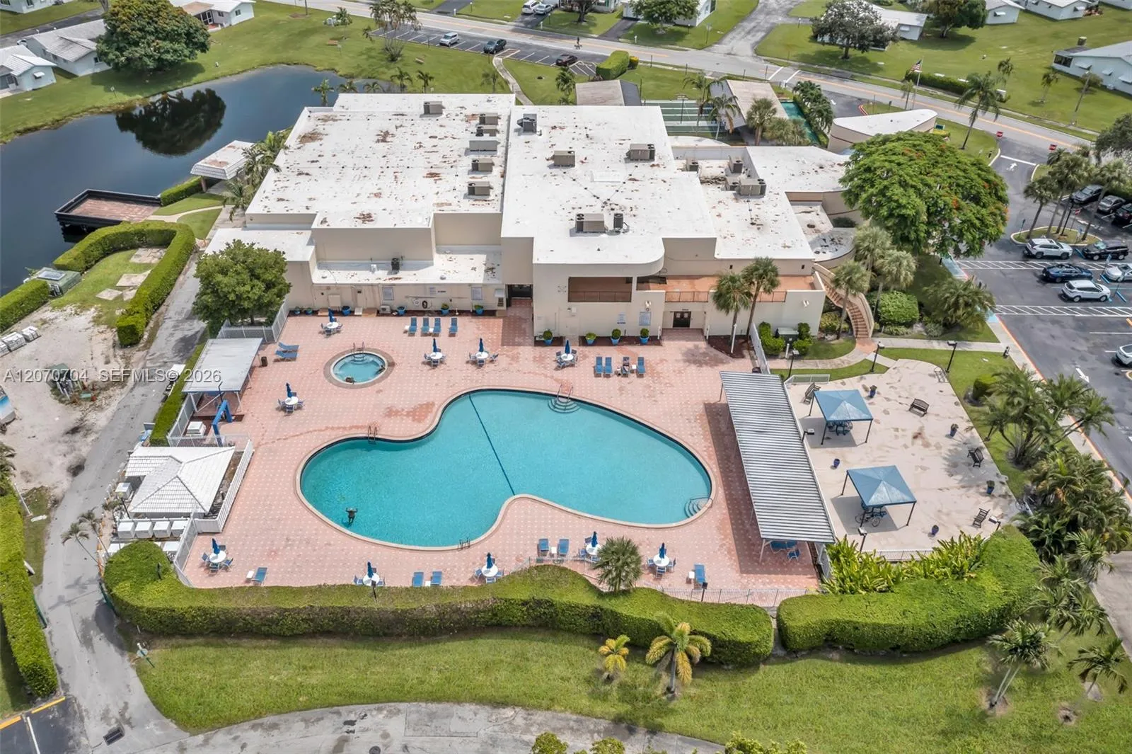 MAIN HEATED SALTWATER POOL & CLUB HOUSE WITH LOTS OF ACTIVITIES