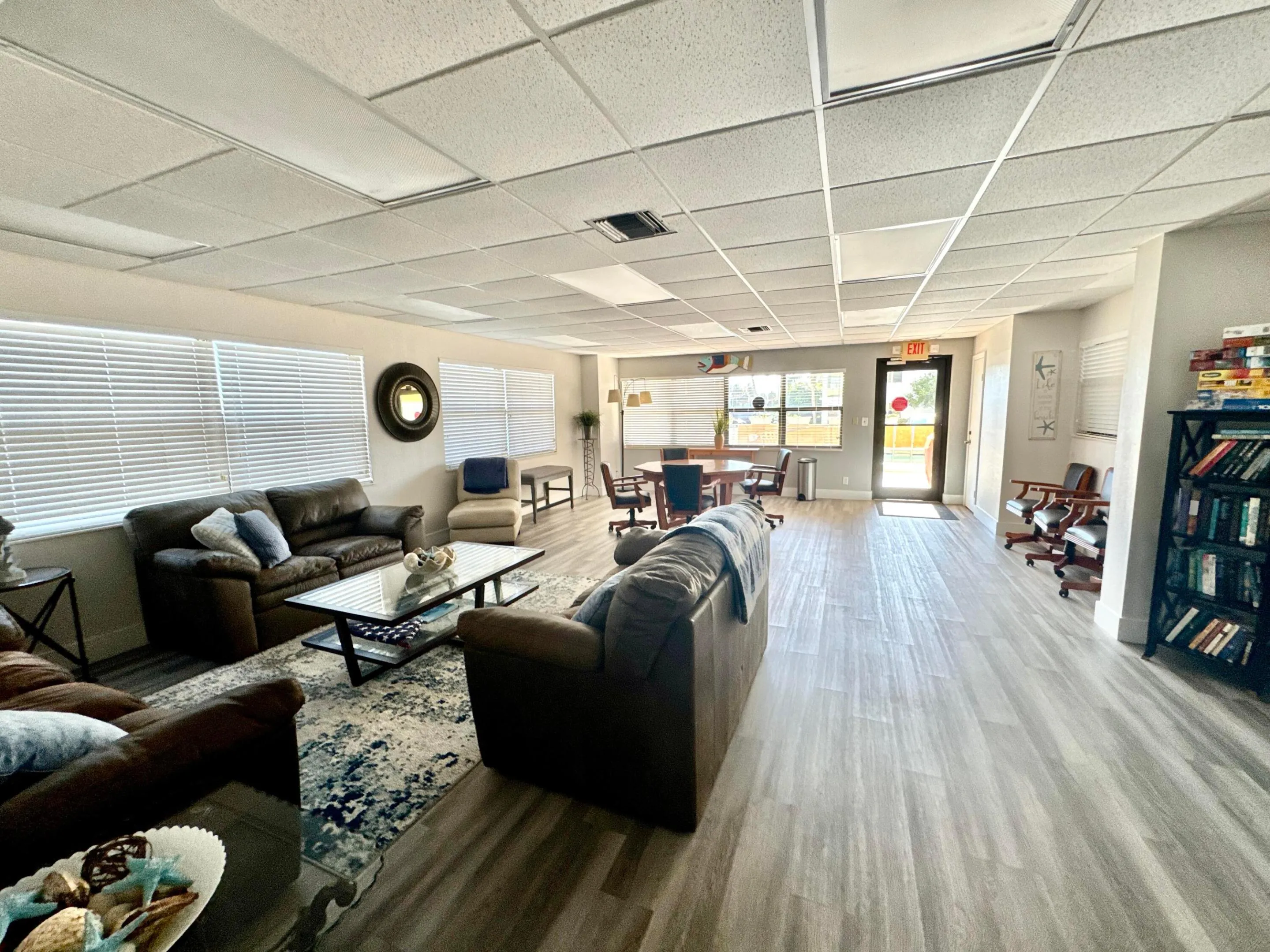 Lounge area