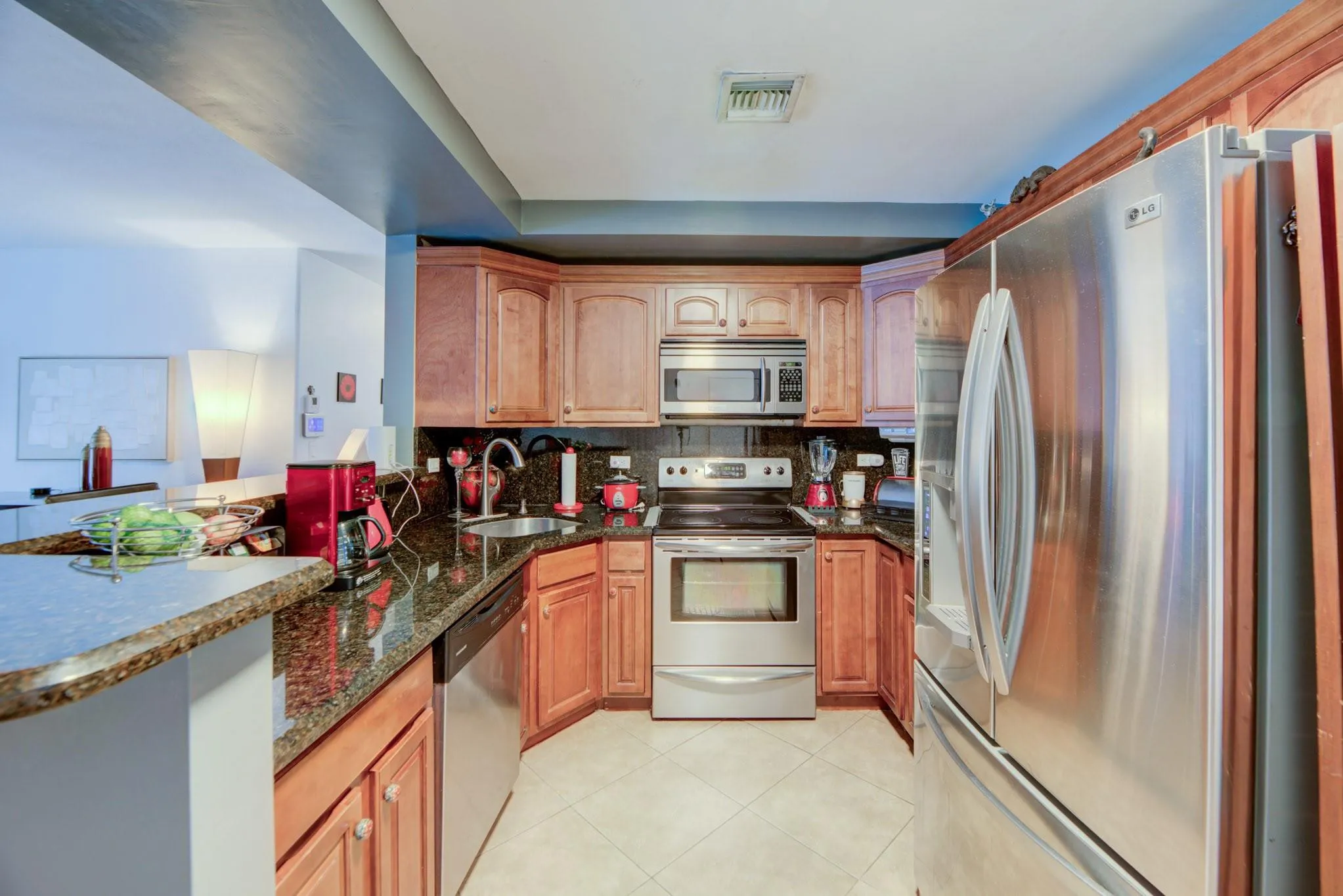 Granite countertops