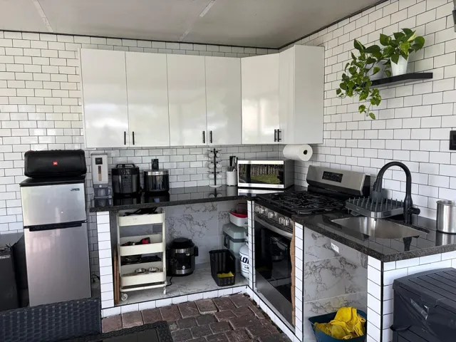 Outside Kitchen